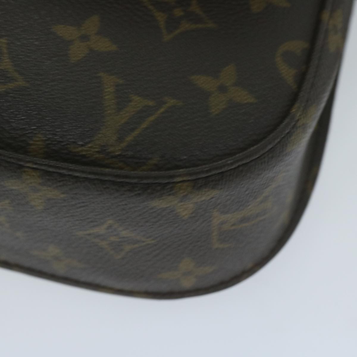 LOUIS VUITTON Monogram Saint Cloud GM Shoulder Bag M51242 LV Auth 62450