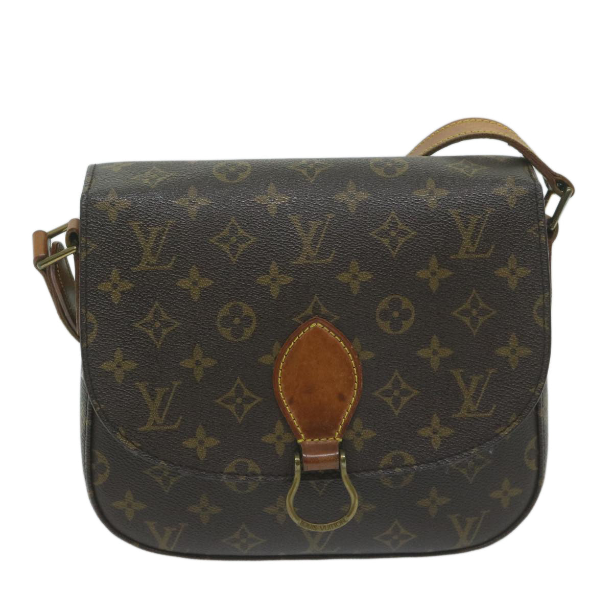 LOUIS VUITTON Monogram Saint Cloud GM Shoulder Bag M51242 LV Auth 62450 - 0