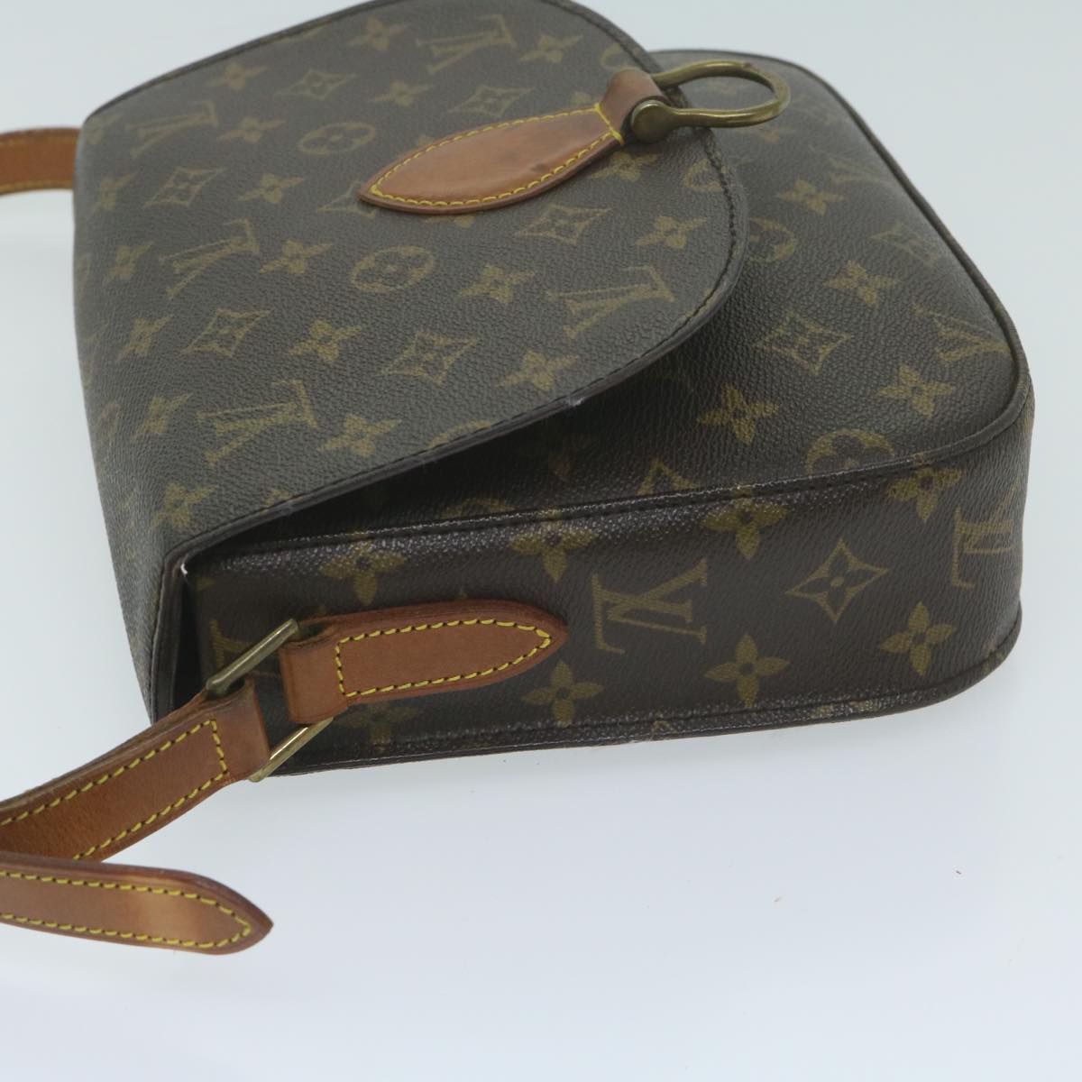 LOUIS VUITTON Monogram Saint Cloud GM Shoulder Bag M51242 LV Auth 62450