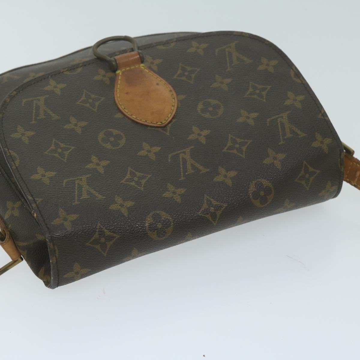 LOUIS VUITTON Monogram Saint Cloud GM Shoulder Bag M51242 LV Auth 62452