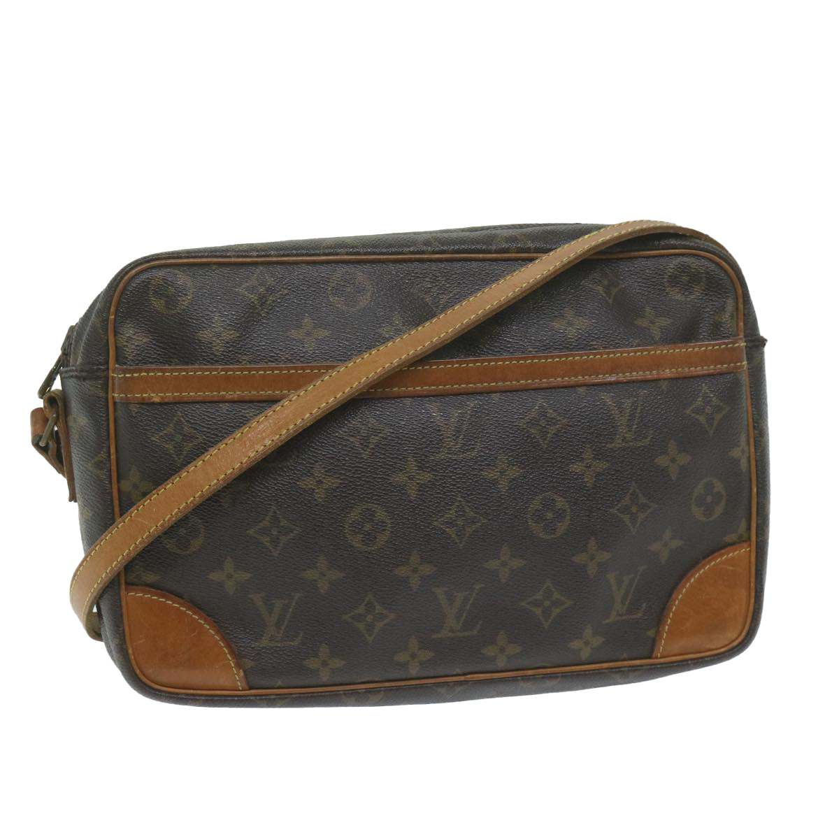 LOUIS VUITTON Monogram Trocadero 30 Shoulder Bag M51272 LV Auth 62453