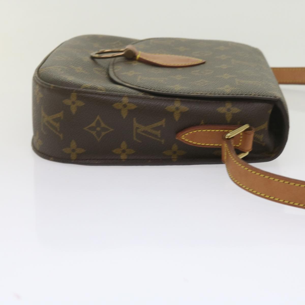 LOUIS VUITTON Monogram Saint Cloud GM Shoulder Bag M51242 LV Auth 62465