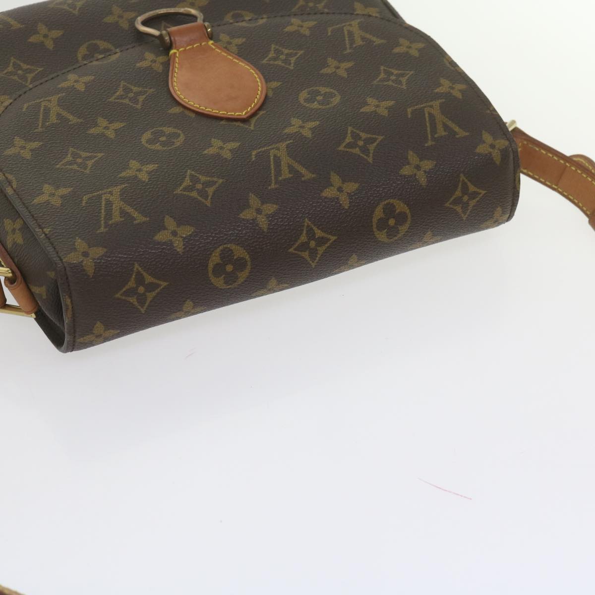 LOUIS VUITTON Monogram Saint Cloud GM Shoulder Bag M51242 LV Auth 62465