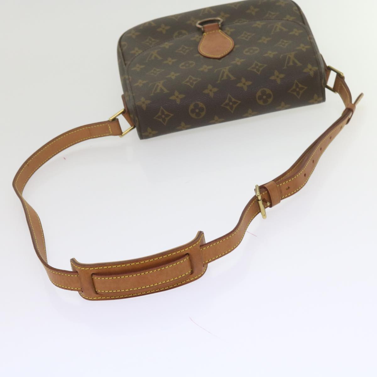 LOUIS VUITTON Monogram Saint Cloud GM Shoulder Bag M51242 LV Auth 62465