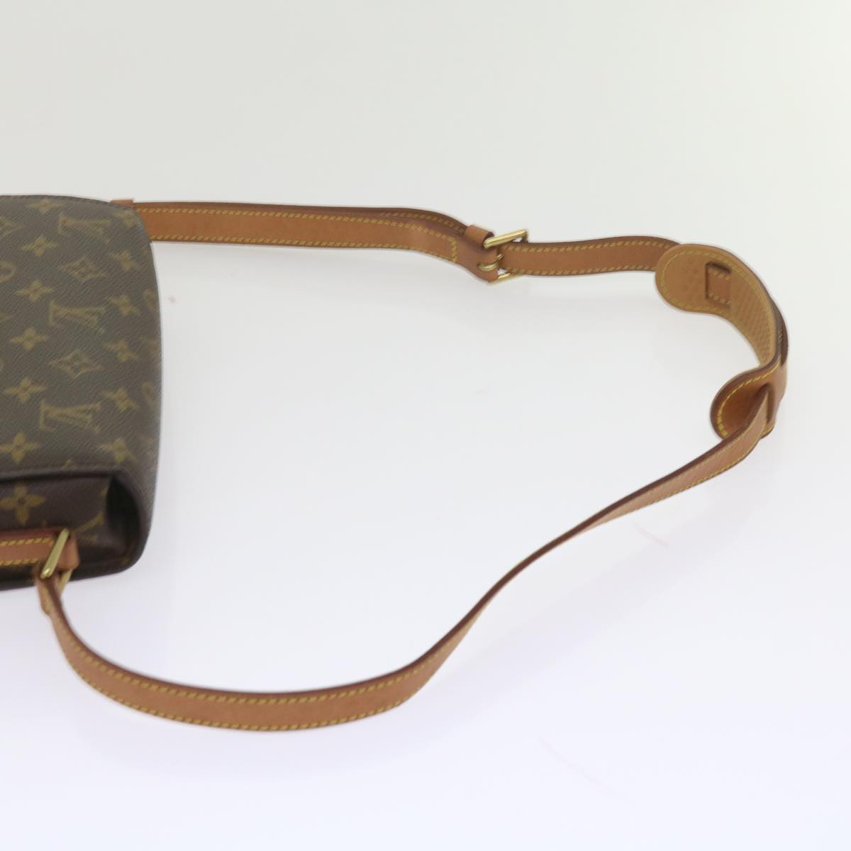 LOUIS VUITTON Monogram Saint Cloud GM Shoulder Bag M51242 LV Auth 62465