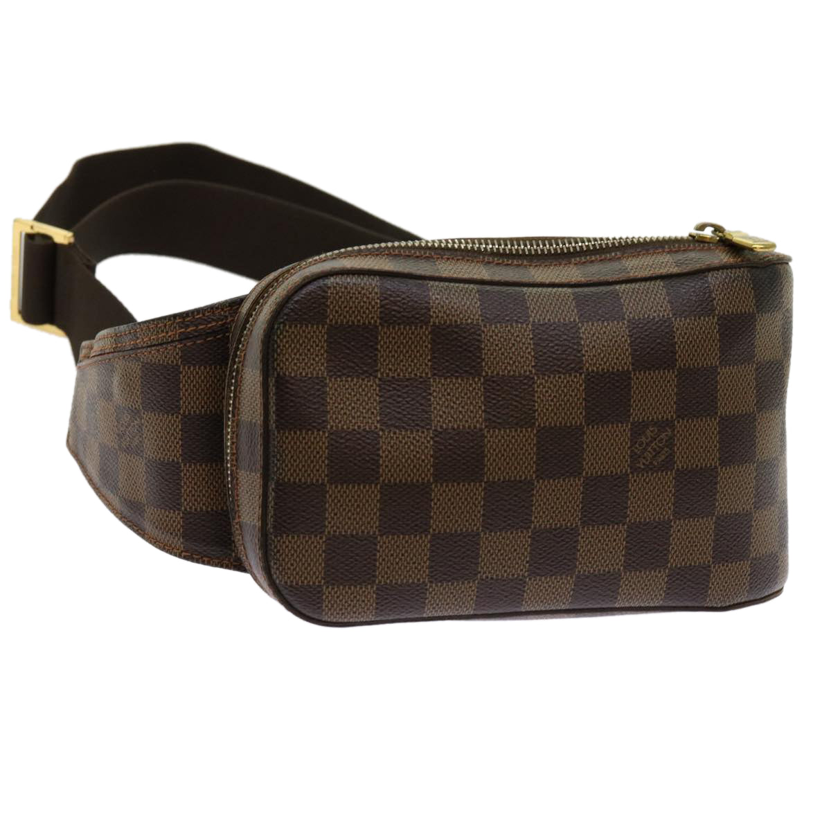 LOUIS VUITTON Damier Ebene Geronimos Shoulder Bag N51994 LV Auth 62483