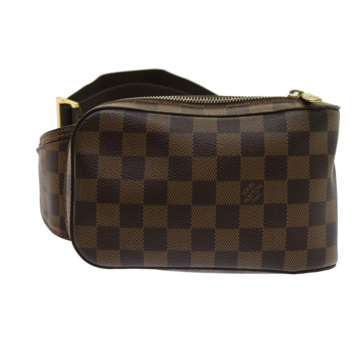 LOUIS VUITTON Damier Ebene Geronimos Shoulder Bag N51994 LV Auth 62483