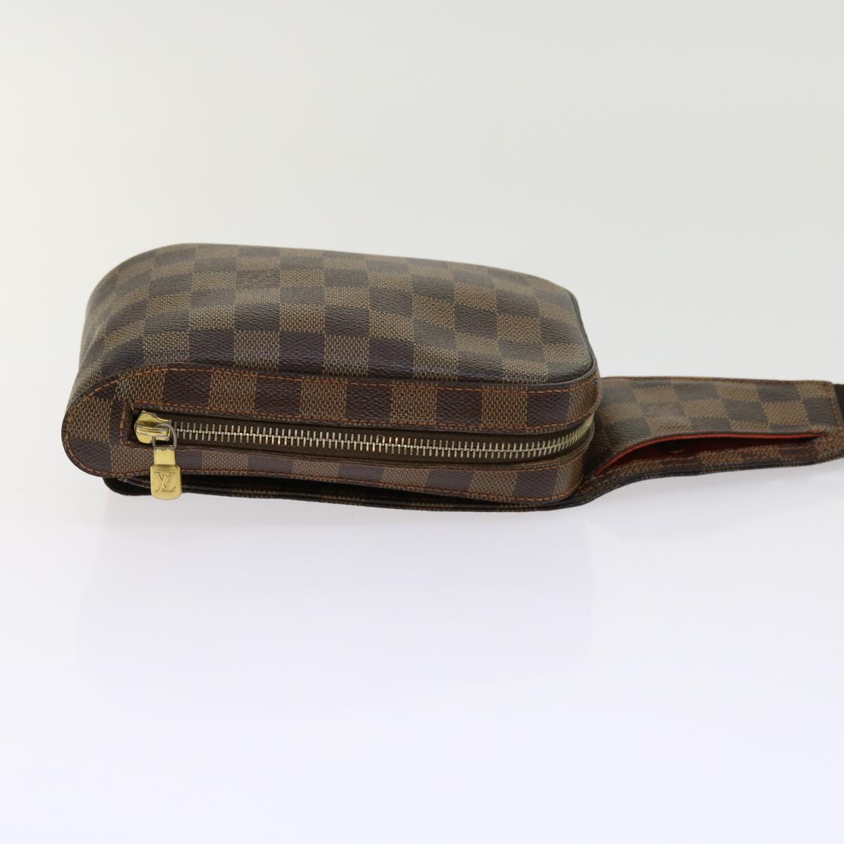 LOUIS VUITTON Damier Ebene Geronimos Shoulder Bag N51994 LV Auth 62483