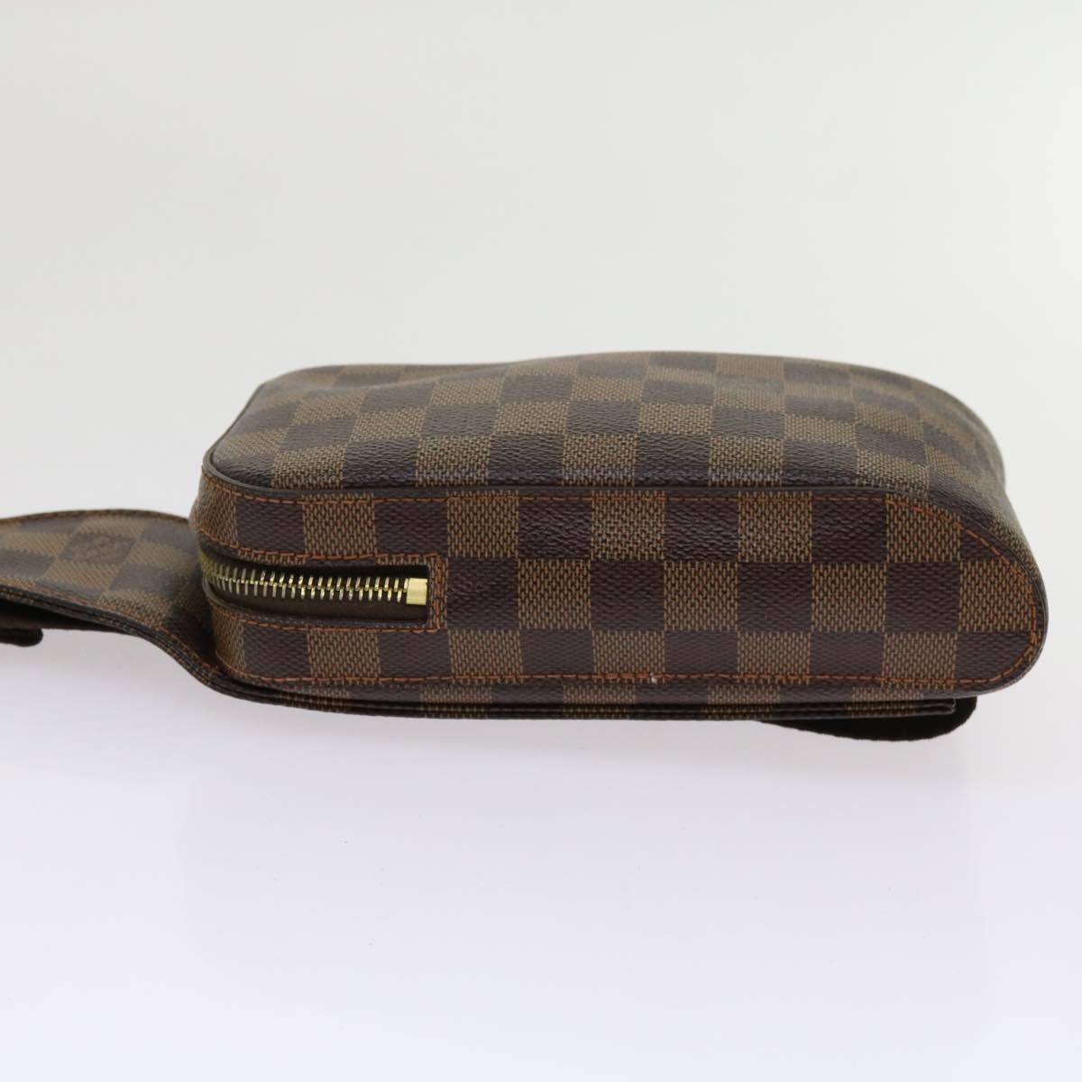 LOUIS VUITTON Damier Ebene Geronimos Shoulder Bag N51994 LV Auth 62483