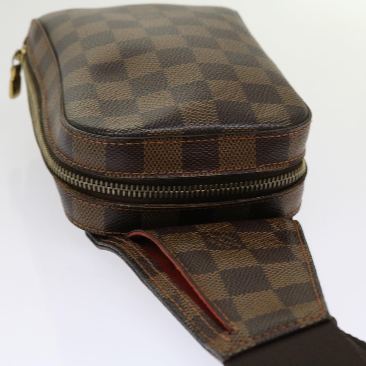 LOUIS VUITTON Damier Ebene Geronimos Shoulder Bag N51994 LV Auth 62483