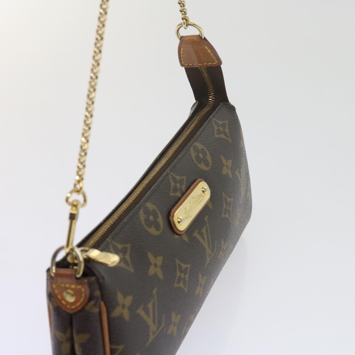 LOUIS VUITTON Monogram Eva Shoulder Bag 2way M95567 LV Auth 62484