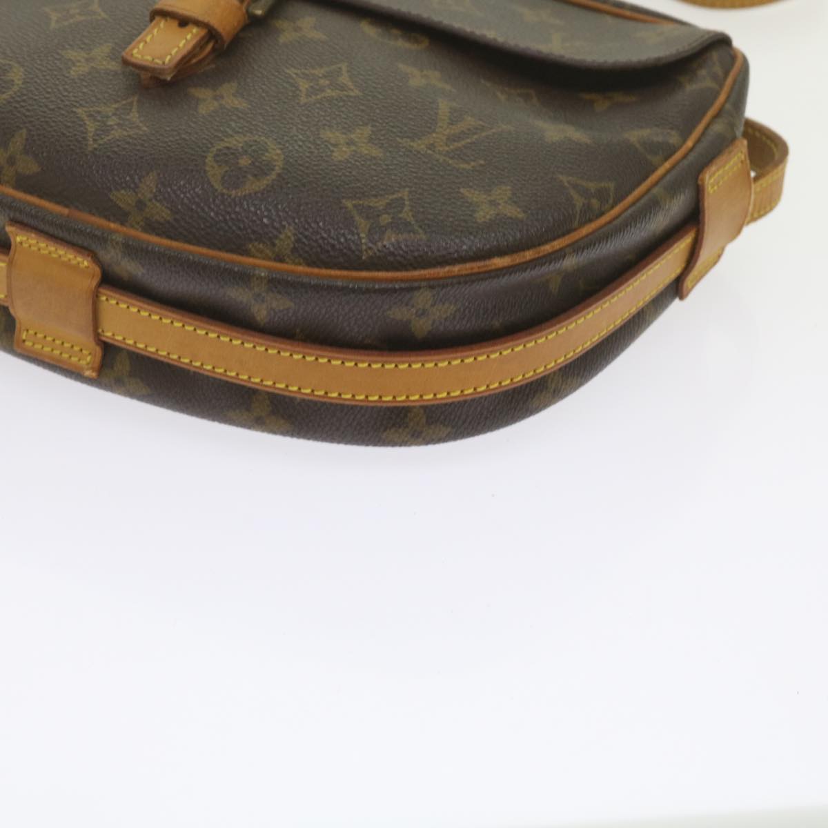 LOUIS VUITTON Monogram Jeune Fille MM Shoulder Bag M51226 LV Auth 62487