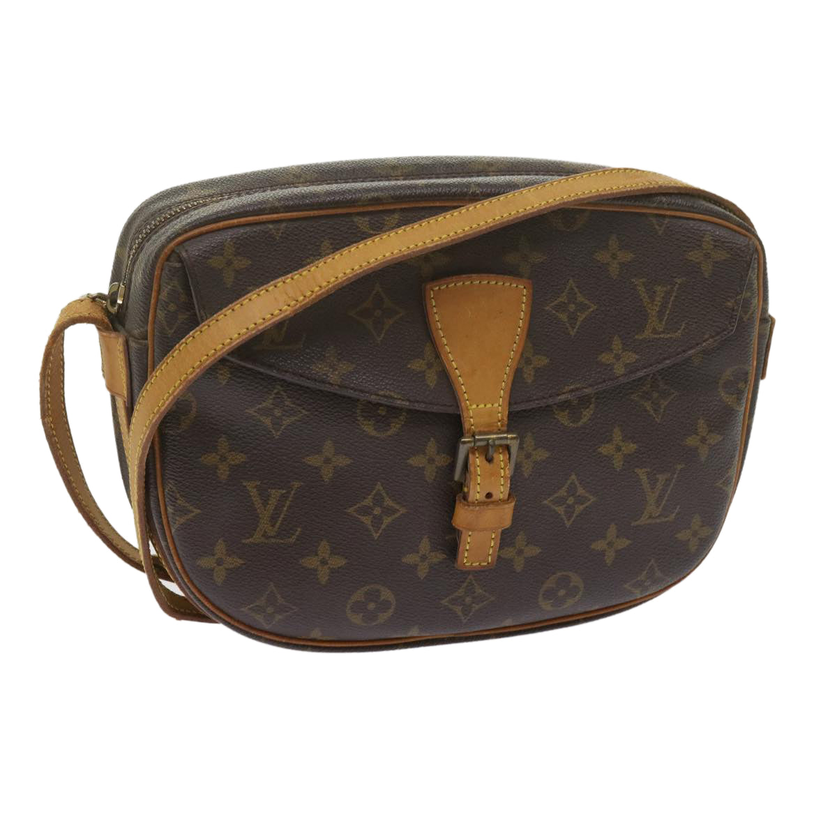 LOUIS VUITTON Monogram Jeune Fille MM Shoulder Bag M51226 LV Auth 62487