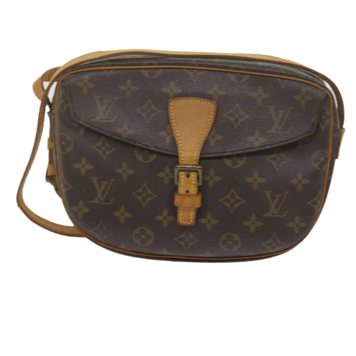 LOUIS VUITTON Monogram Jeune Fille MM Shoulder Bag M51226 LV Auth 62487