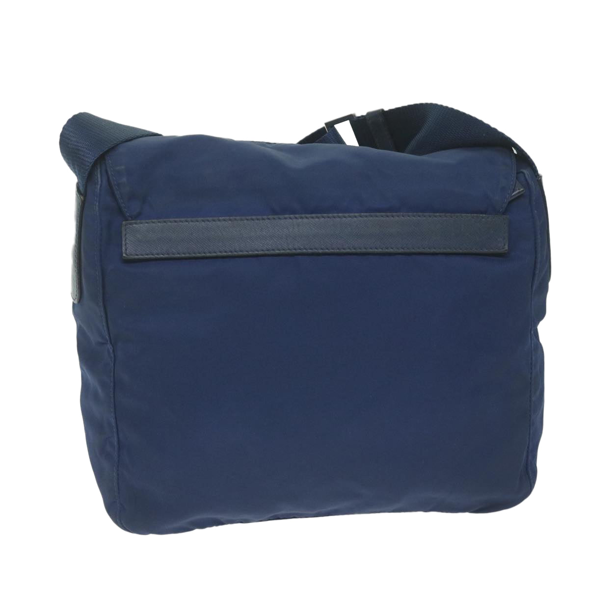 PRADA Shoulder Bag Nylon Blue Auth 62500 - 0