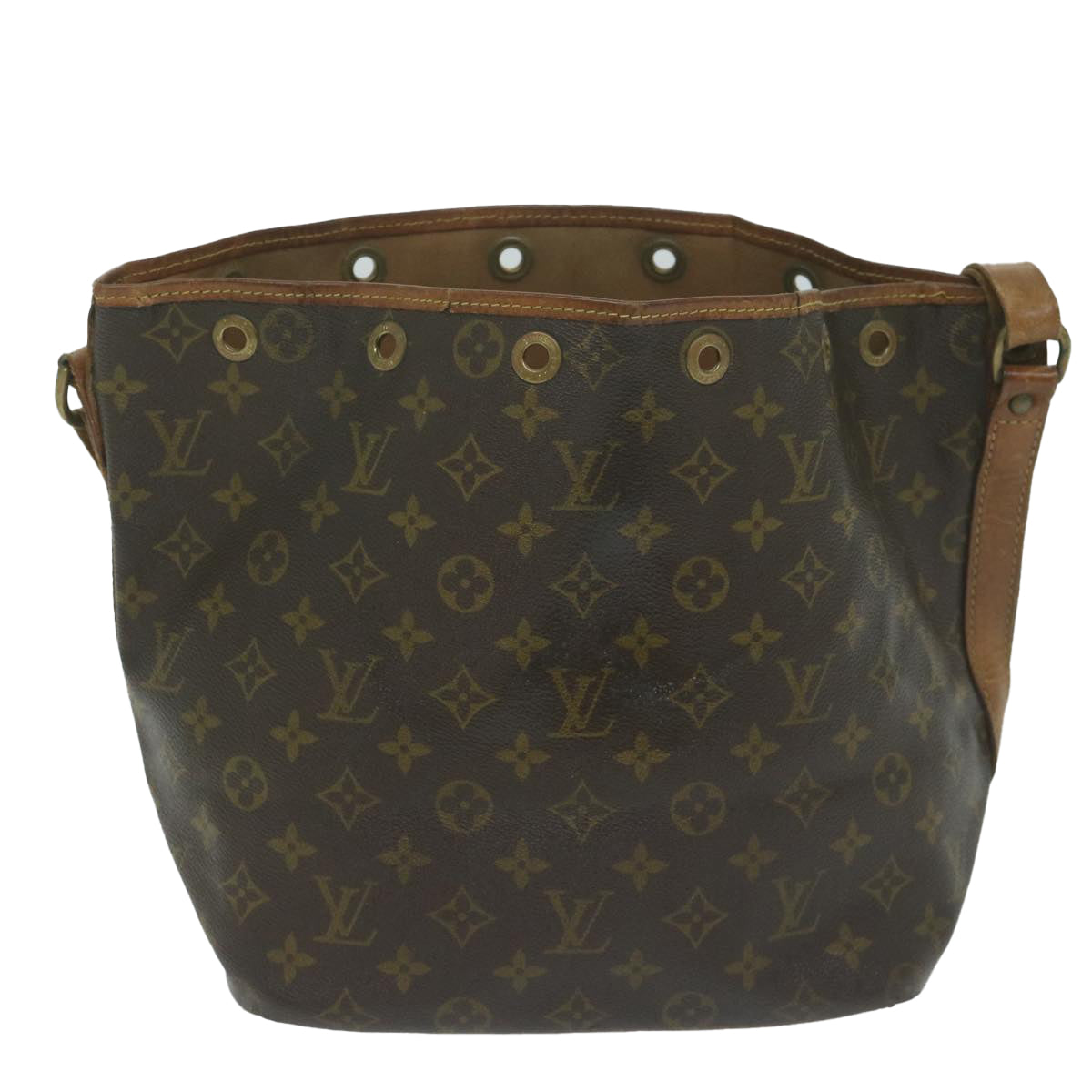 LOUIS VUITTON Monogram Petit Noe Shoulder Bag M42226 LV Auth 62511 - 0