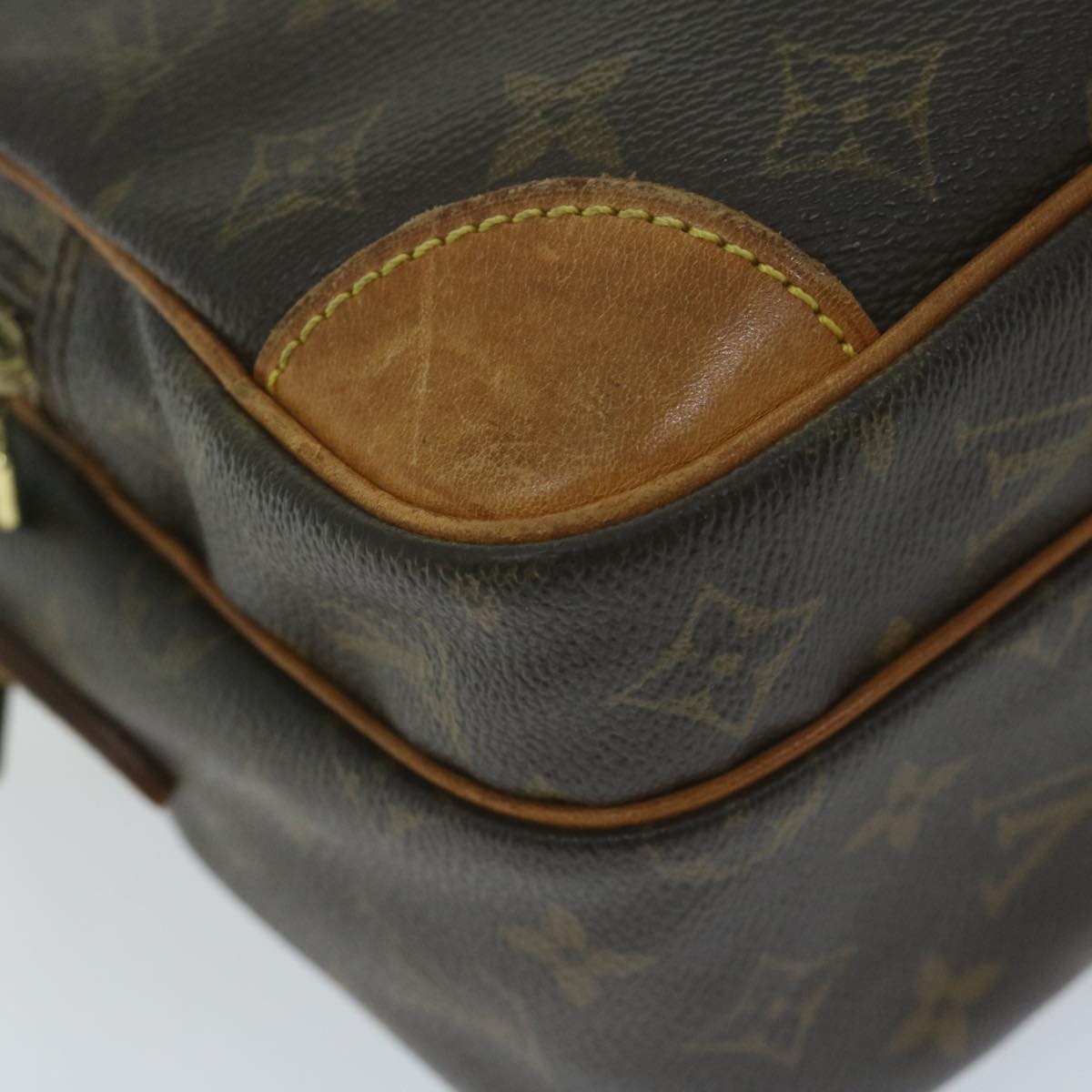 LOUIS VUITTON Monogram Nile Shoulder Bag M45244 LV Auth 62541