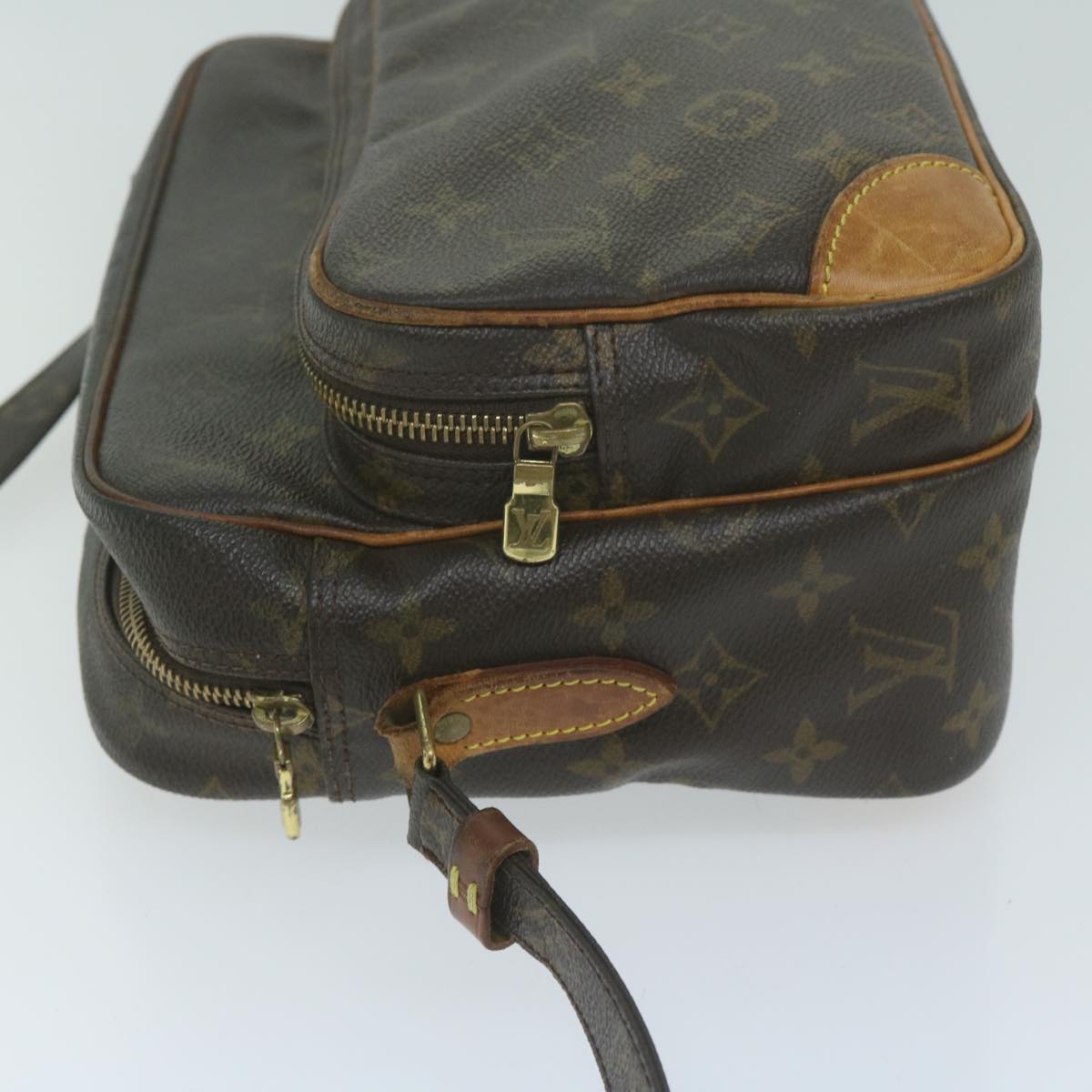 LOUIS VUITTON Monogram Nile Shoulder Bag M45244 LV Auth 62541