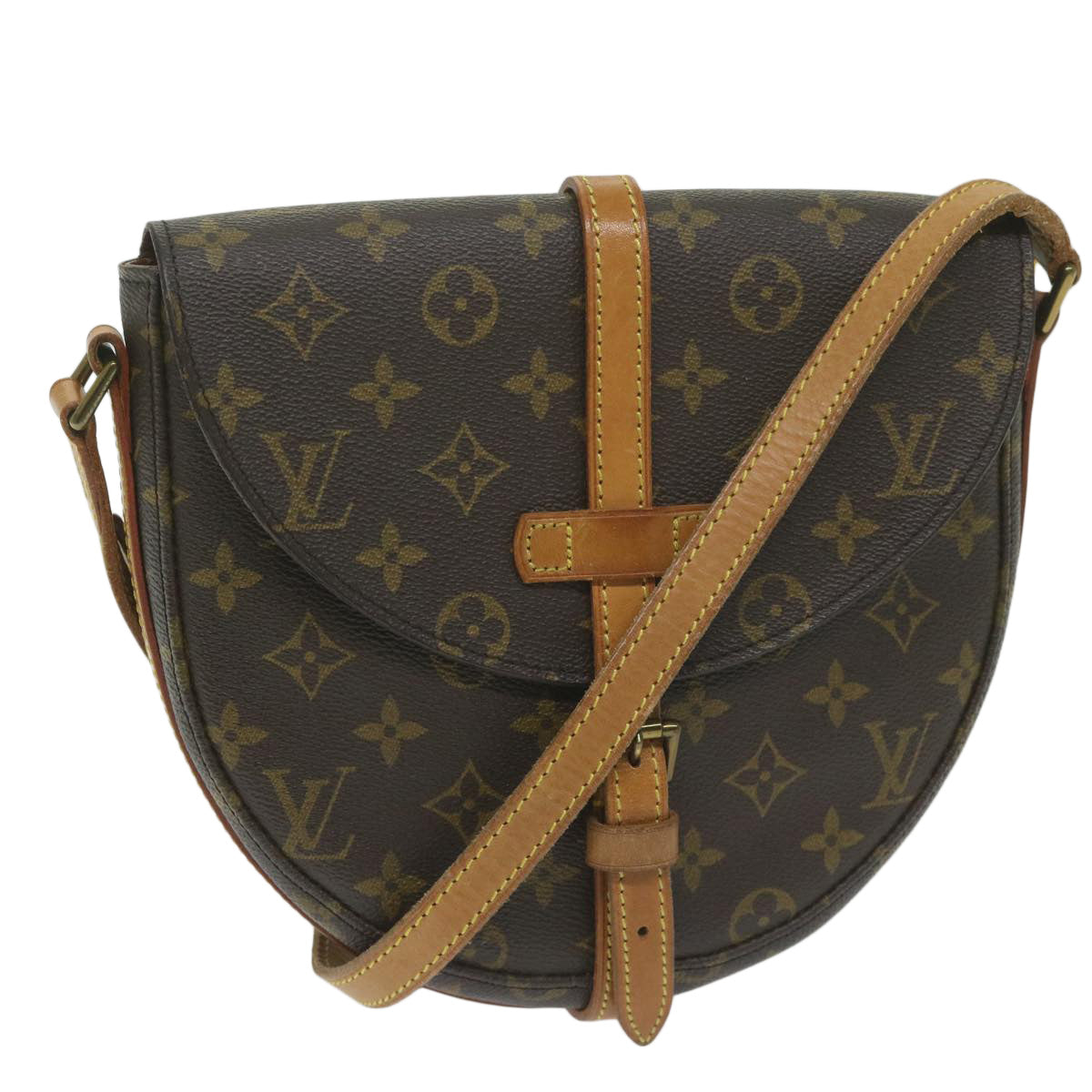 LOUIS VUITTON Monogram Chantilly MM Shoulder Bag M51233 LV Auth 62569