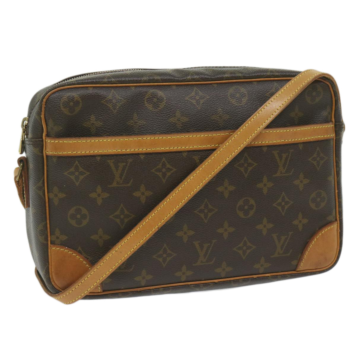 LOUIS VUITTON Monogram Trocadero 30 Shoulder Bag M51272 LV Auth 62575