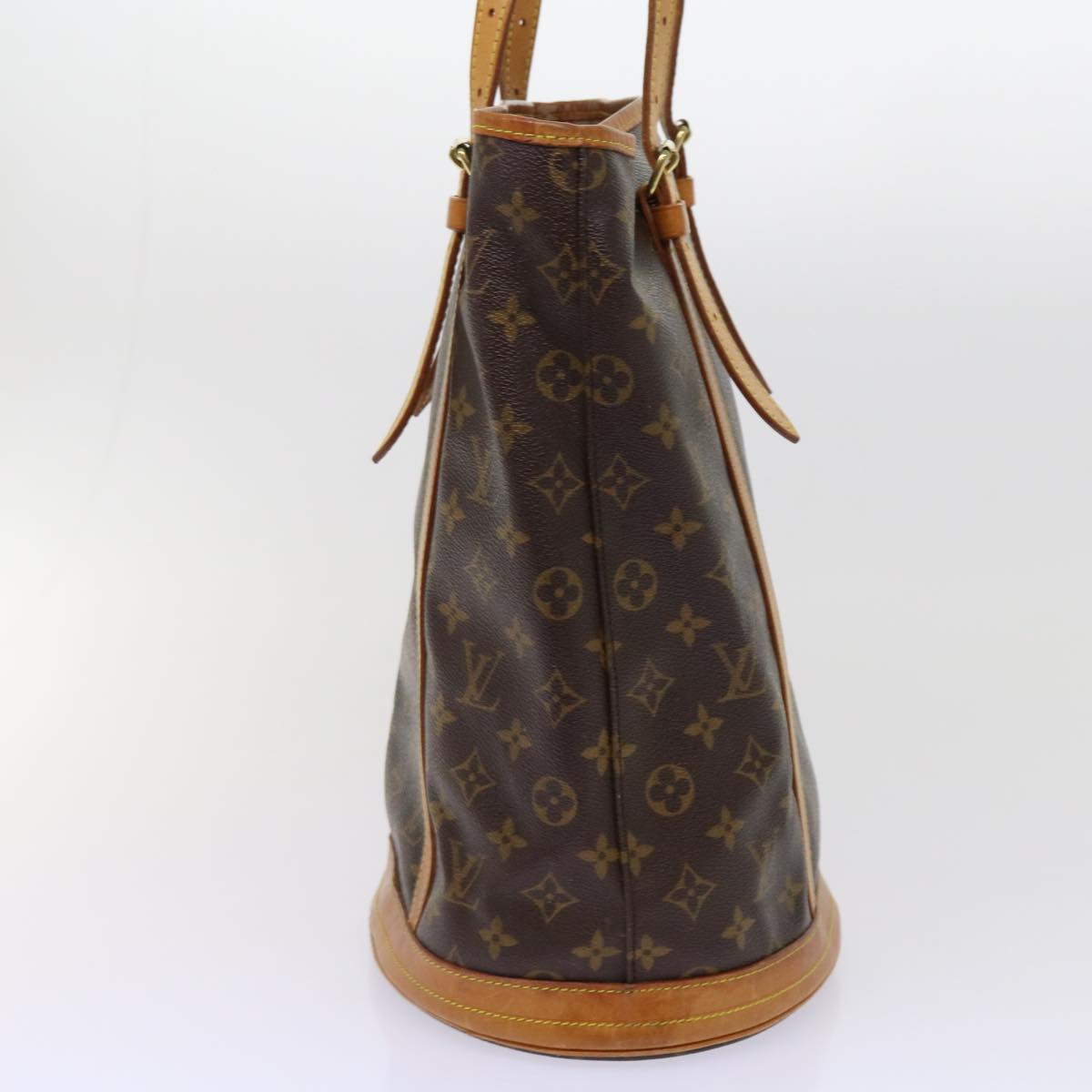 LOUIS VUITTON Monogram Bucket GM Shoulder Bag M42236 LV Auth 62600