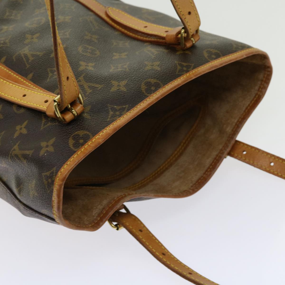 LOUIS VUITTON Monogram Bucket GM Shoulder Bag M42236 LV Auth 62600