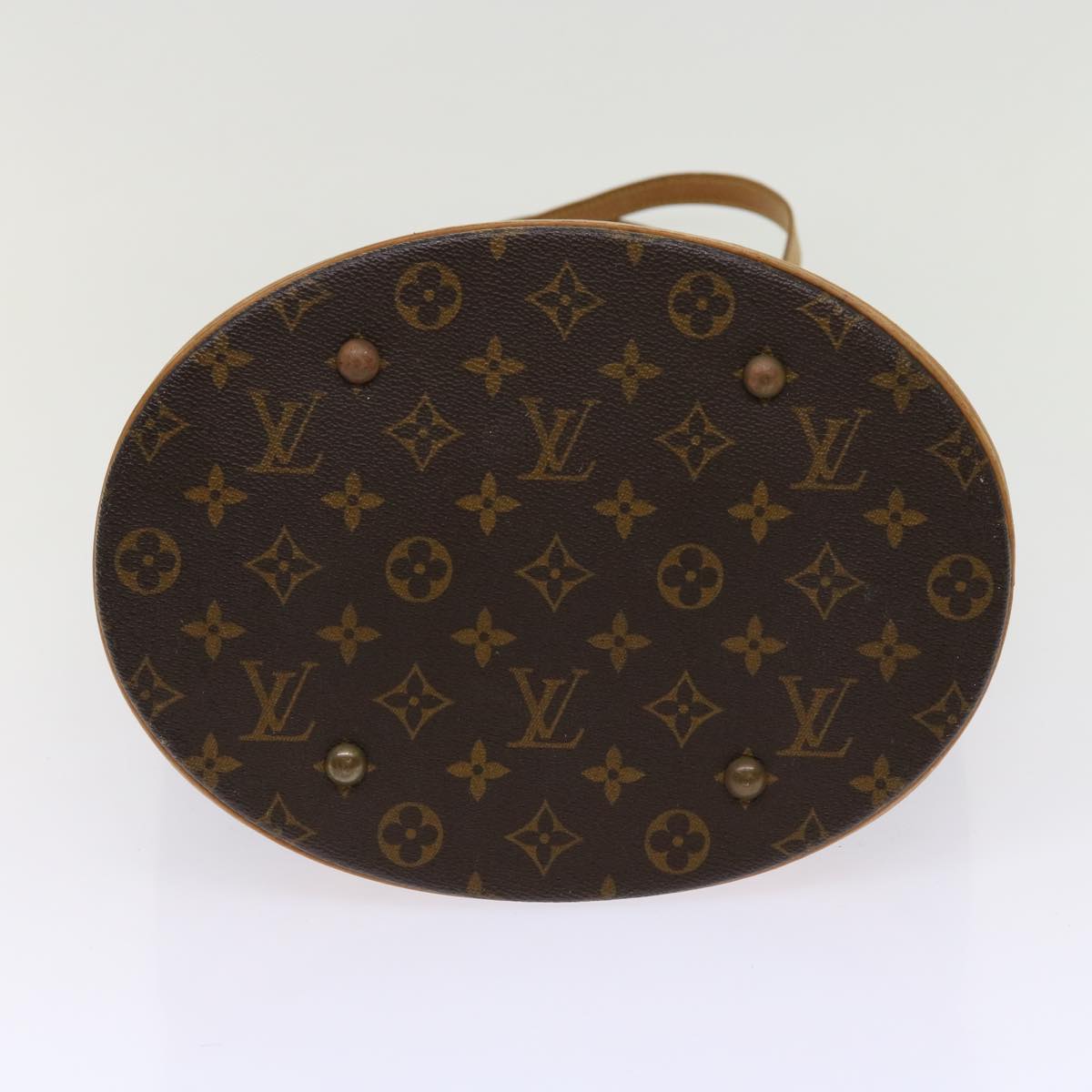 LOUIS VUITTON Monogram Bucket GM Shoulder Bag M42236 LV Auth 62601