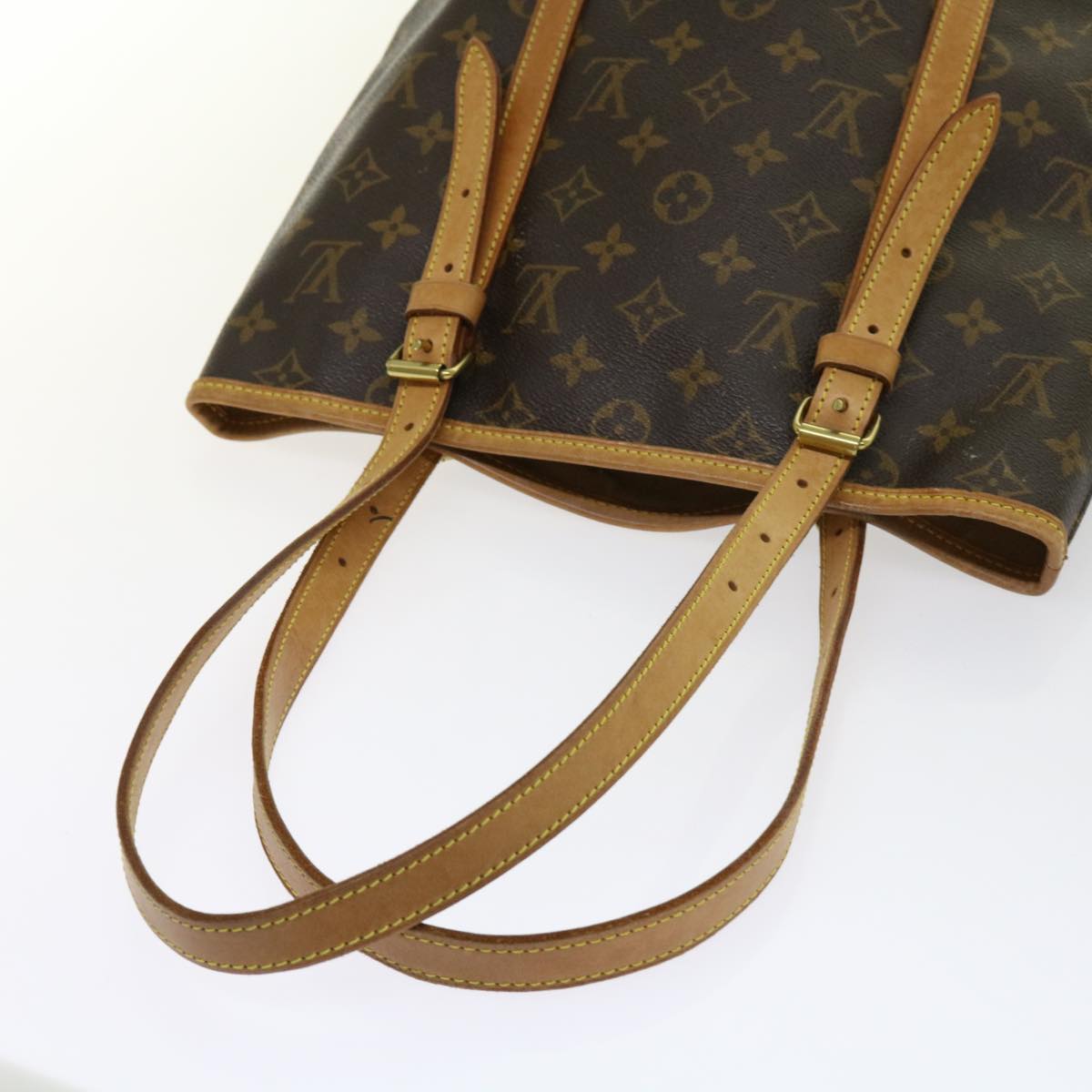 LOUIS VUITTON Monogram Bucket GM Shoulder Bag M42236 LV Auth 62601