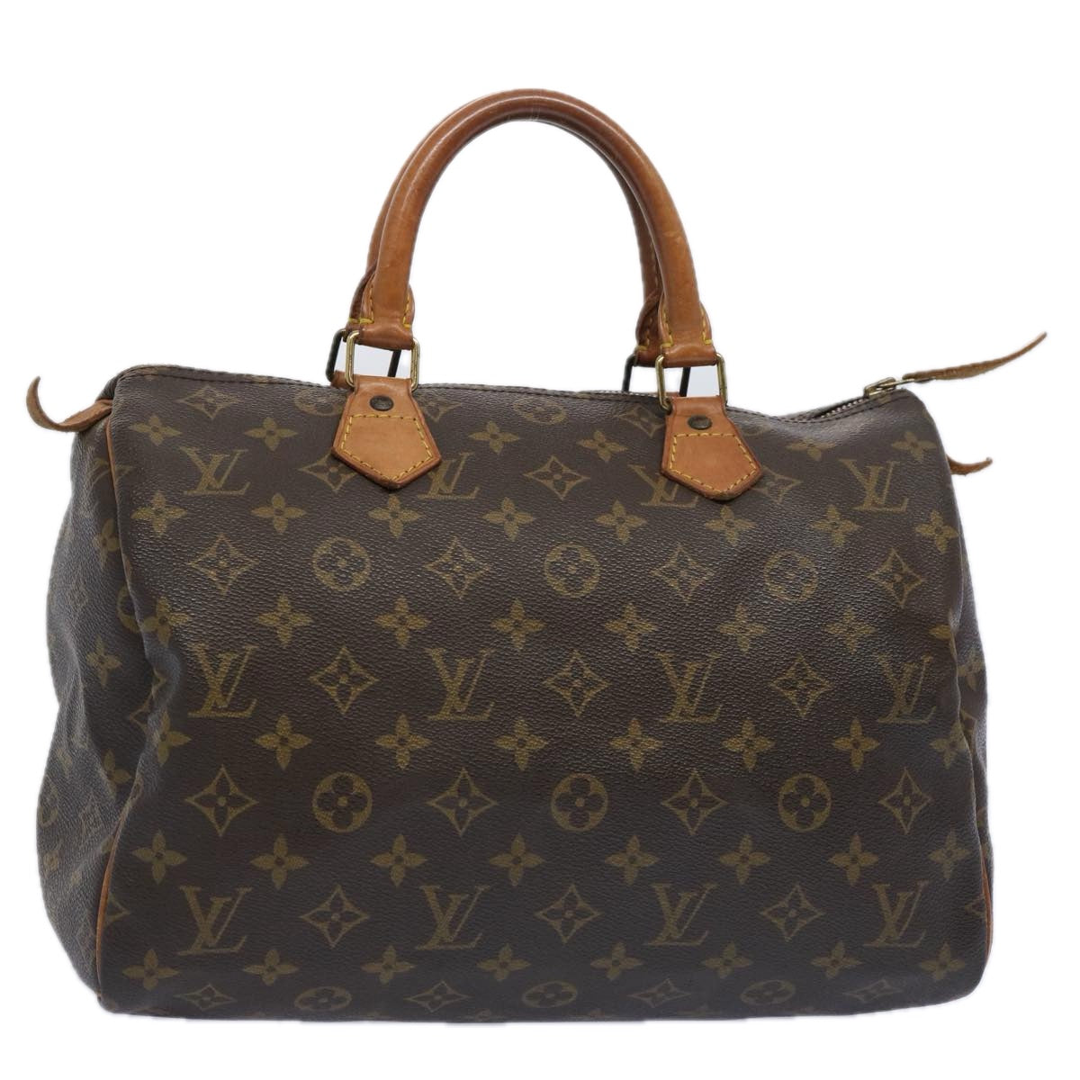 LOUIS VUITTON Monogram Speedy 30 Hand Bag M41526 LV Auth 62602