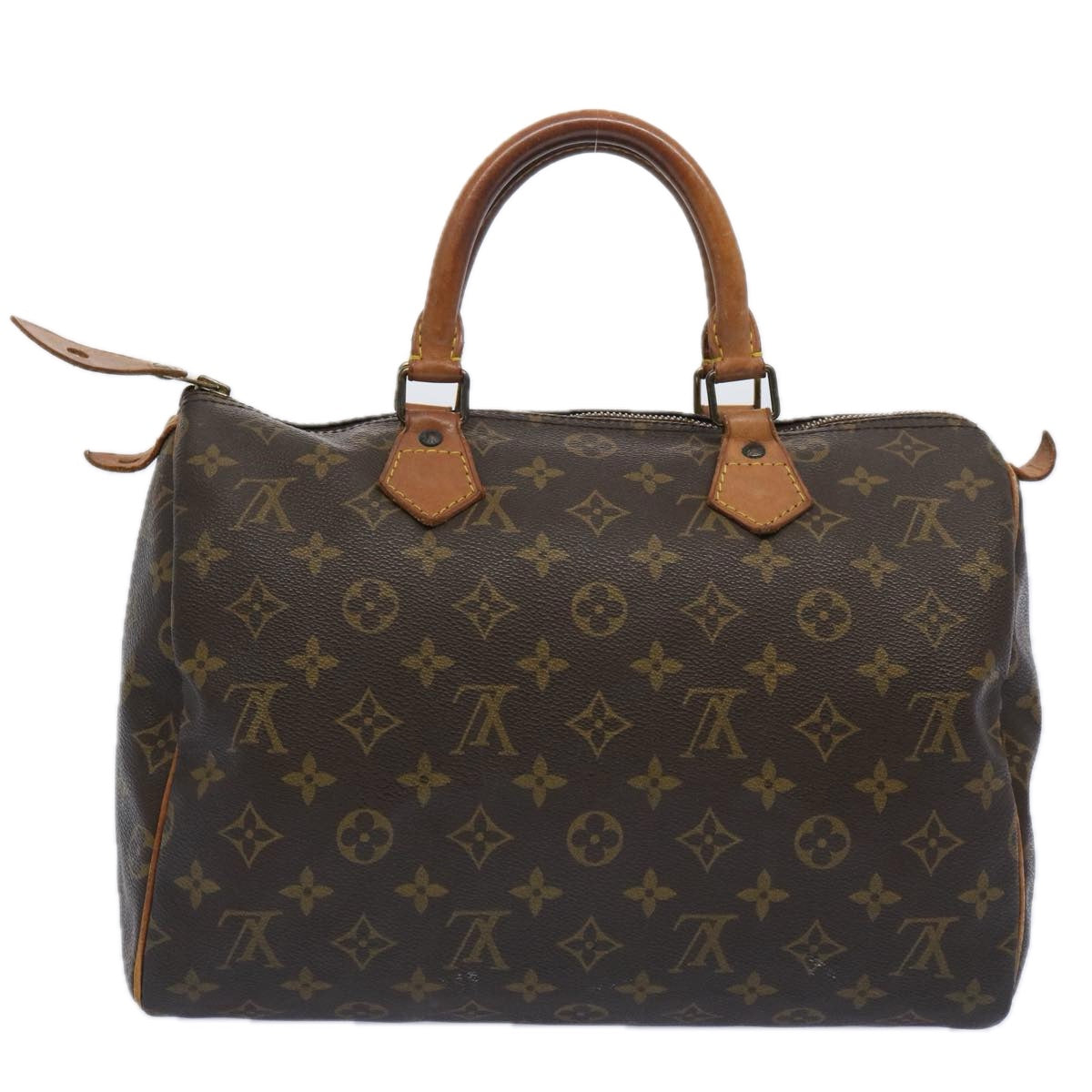 LOUIS VUITTON Monogram Speedy 30 Hand Bag M41526 LV Auth 62602