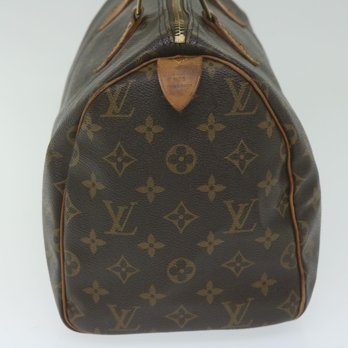 LOUIS VUITTON Monogram Speedy 30 Hand Bag M41526 LV Auth 62605