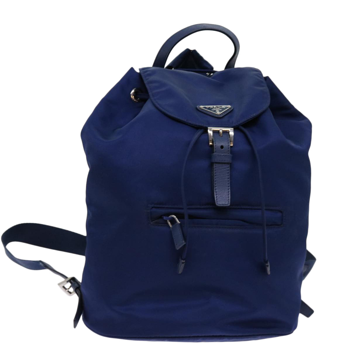 PRADA Backpack Nylon Blue Auth 62616