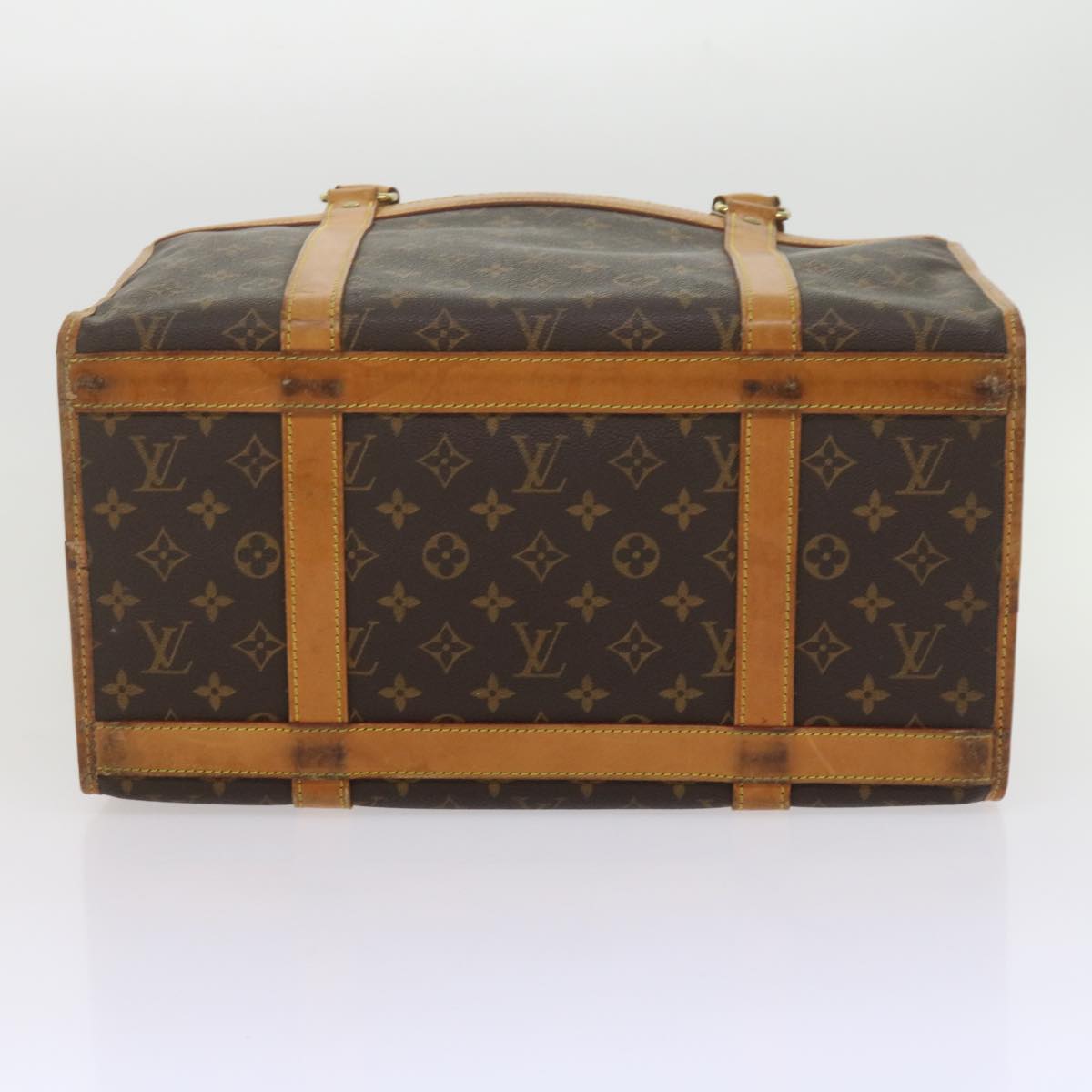 LOUIS VUITTON Monogram Sac Shan 40 Pet Carry M42024 LV Auth 62624