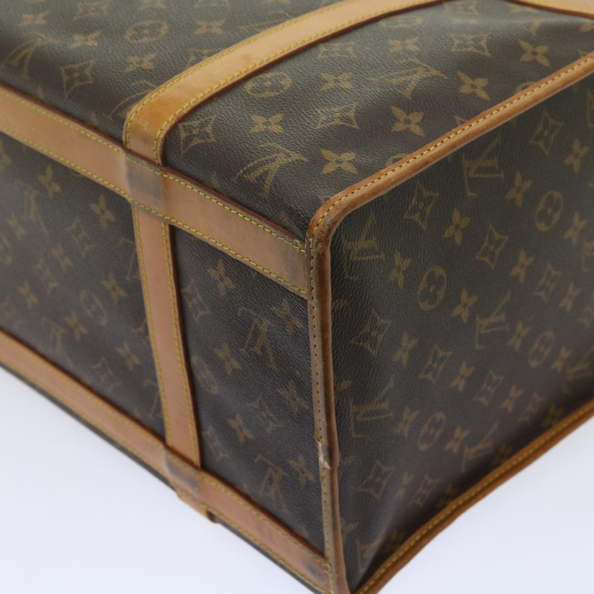 LOUIS VUITTON Monogram Sac Shan 40 Pet Carry M42024 LV Auth 62624