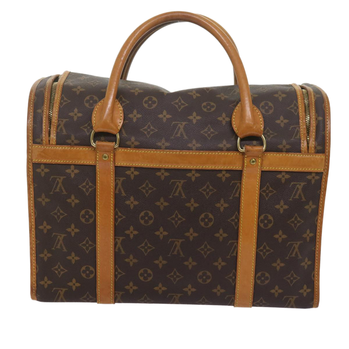 LOUIS VUITTON Monogram Sac Shan 40 Pet Carry M42024 LV Auth 62624 - 0