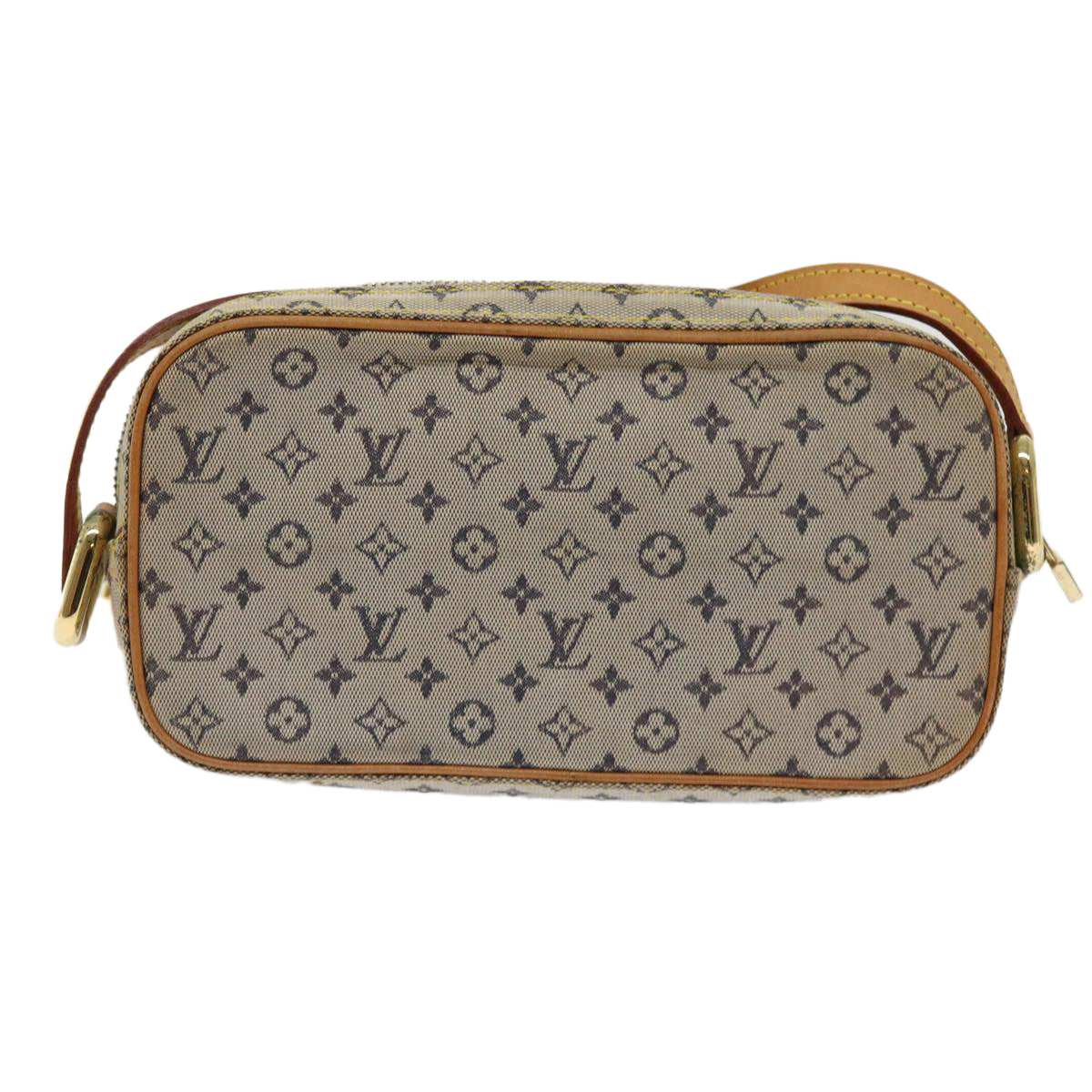 LOUIS VUITTON Monogram Mini Juliet MM Shoulder Bag Blue M92004 LV Auth 62652