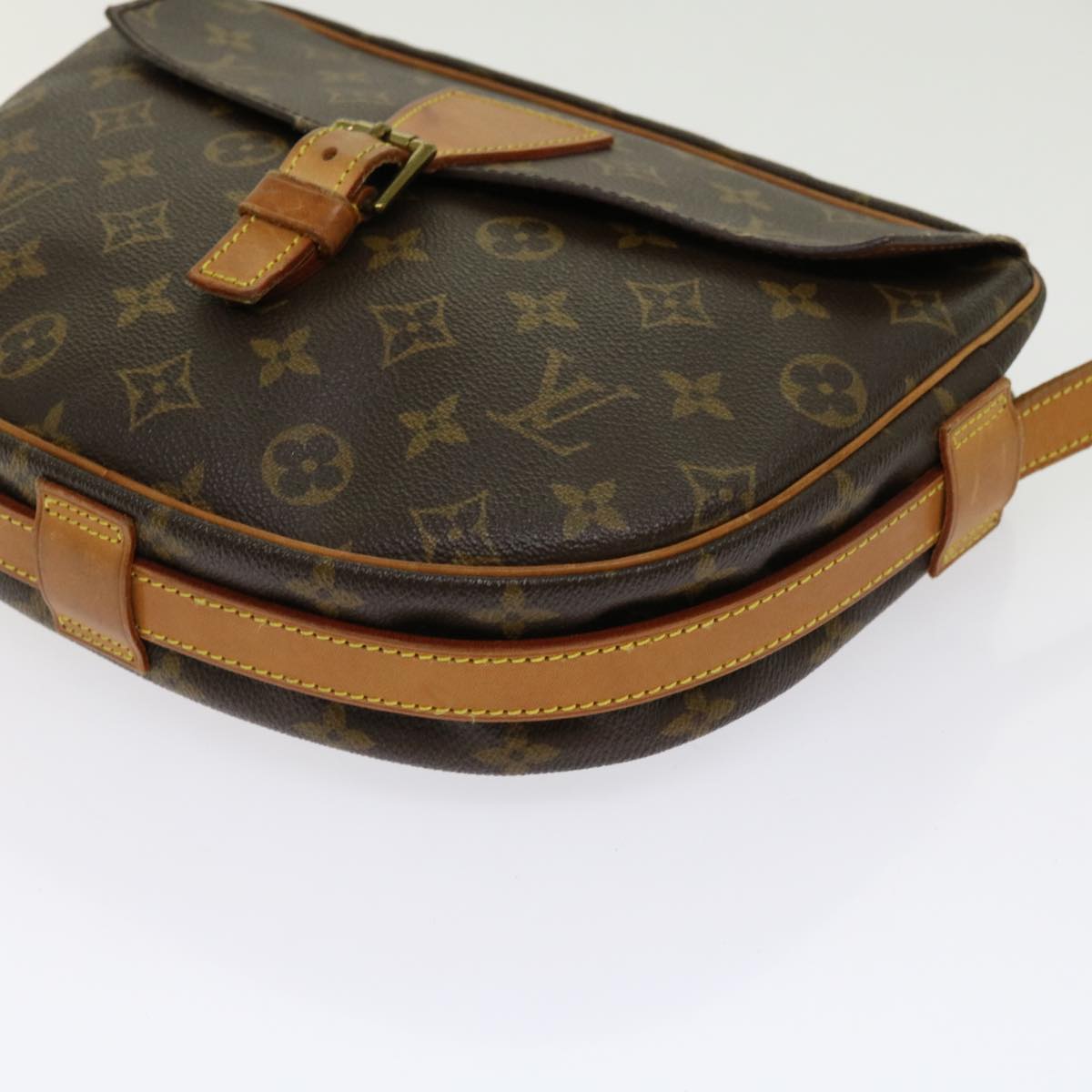 LOUIS VUITTON Monogram Jeune Fille GM Shoulder Bag M51225 LV Auth 62668