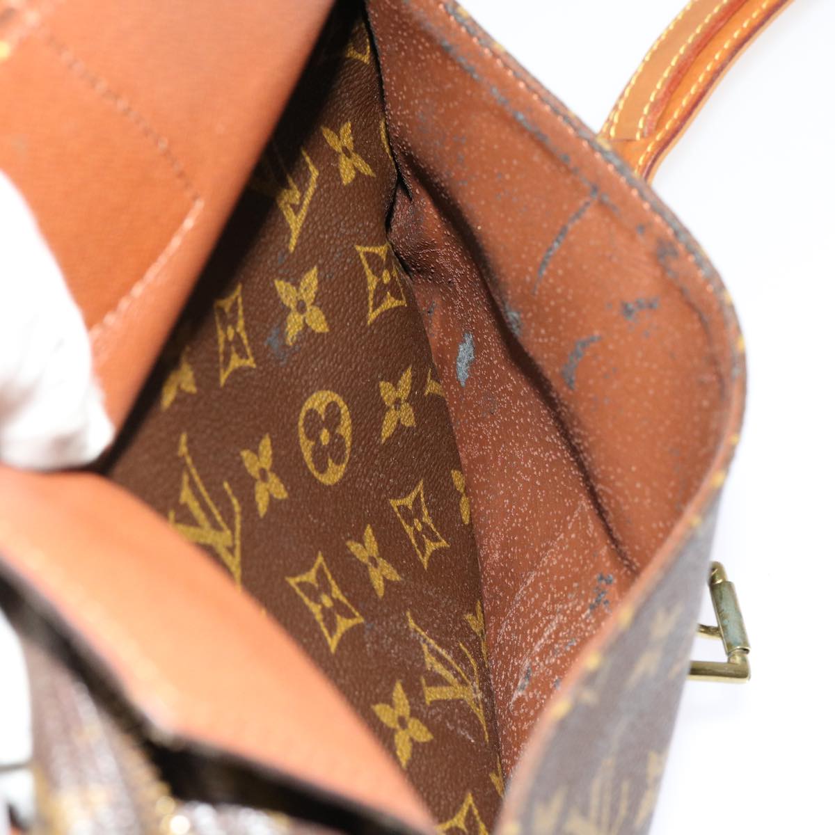 LOUIS VUITTON Monogram Jeune Fille GM Shoulder Bag M51225 LV Auth 62668