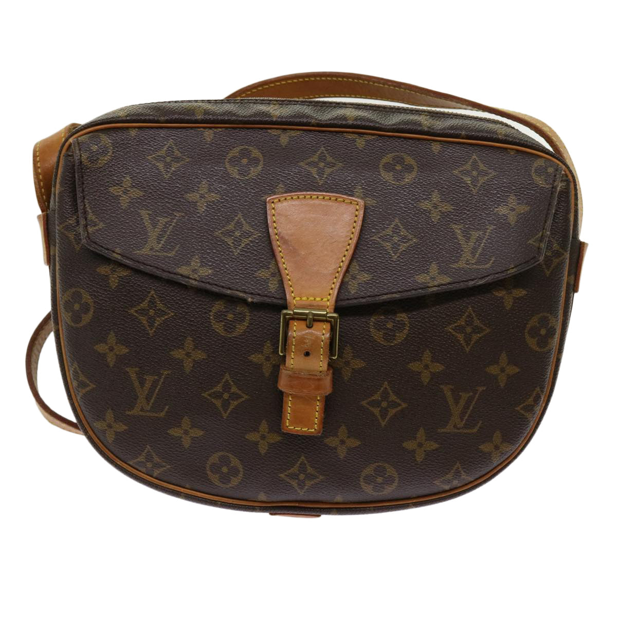 LOUIS VUITTON Monogram Jeune Fille GM Shoulder Bag M51225 LV Auth 62668