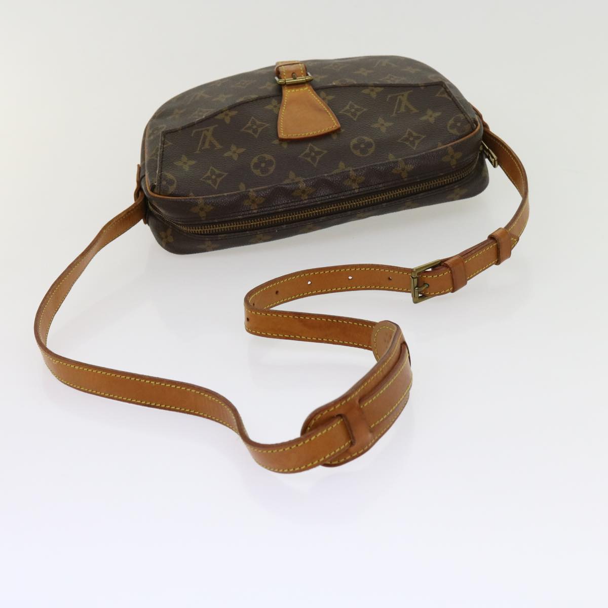 LOUIS VUITTON Monogram Jeune Fille GM Shoulder Bag M51225 LV Auth 62668