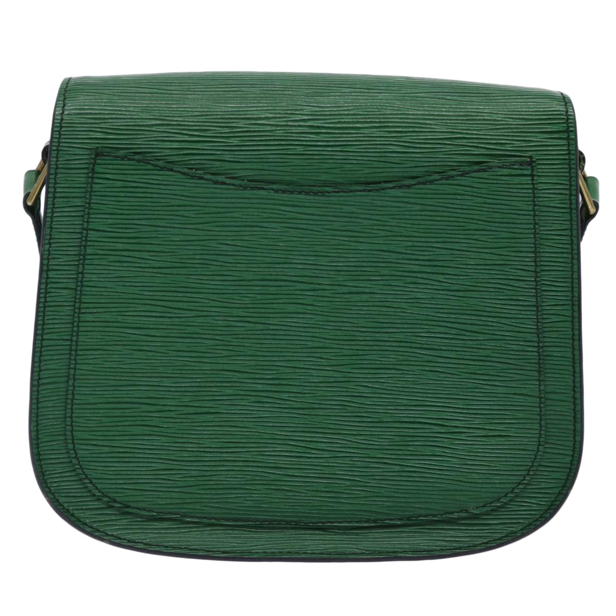 LOUIS VUITTON Epi Saint Cloud GM Shoulder Bag Green M52194 LV Auth 62671 - 0