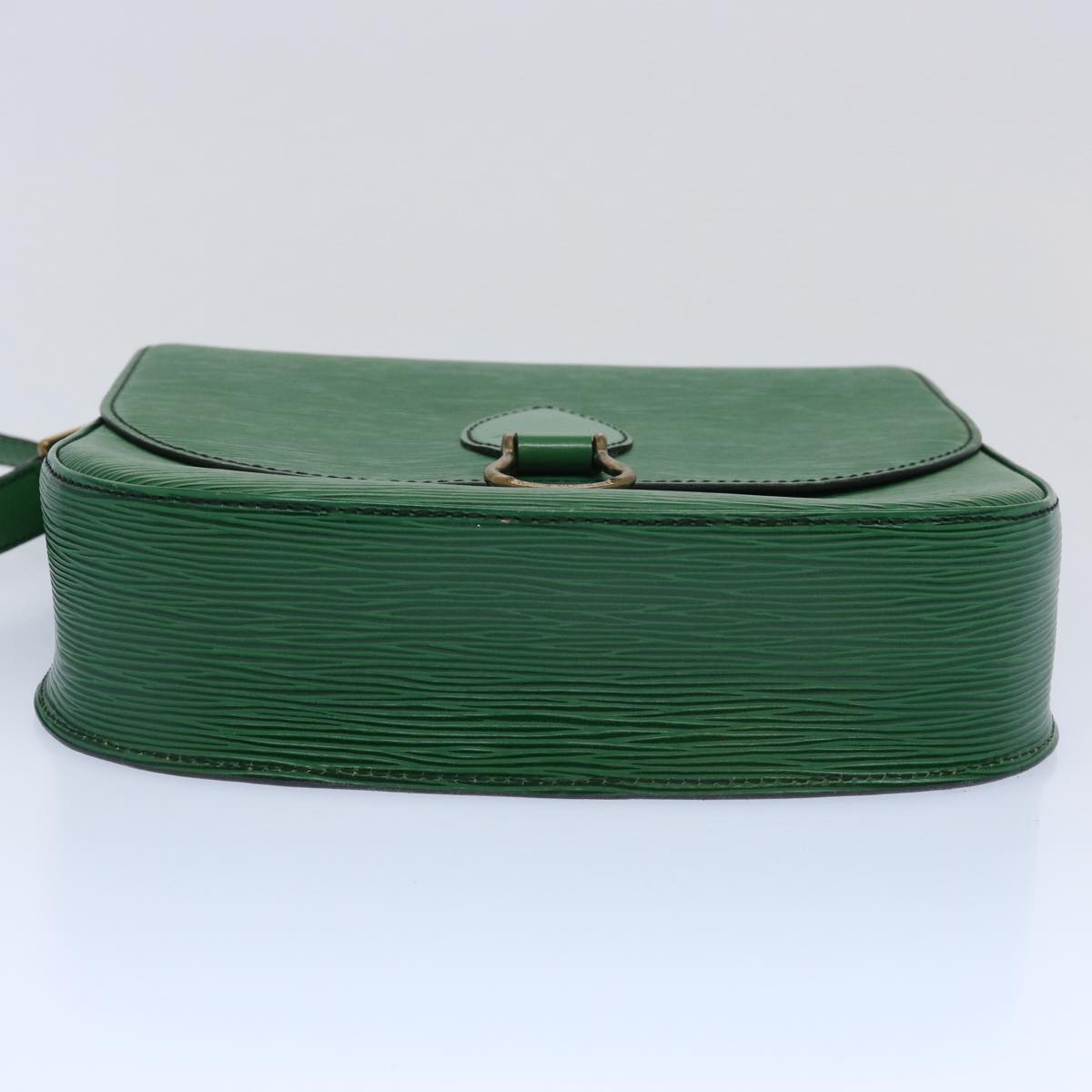 LOUIS VUITTON Epi Saint Cloud GM Shoulder Bag Green M52194 LV Auth 62671