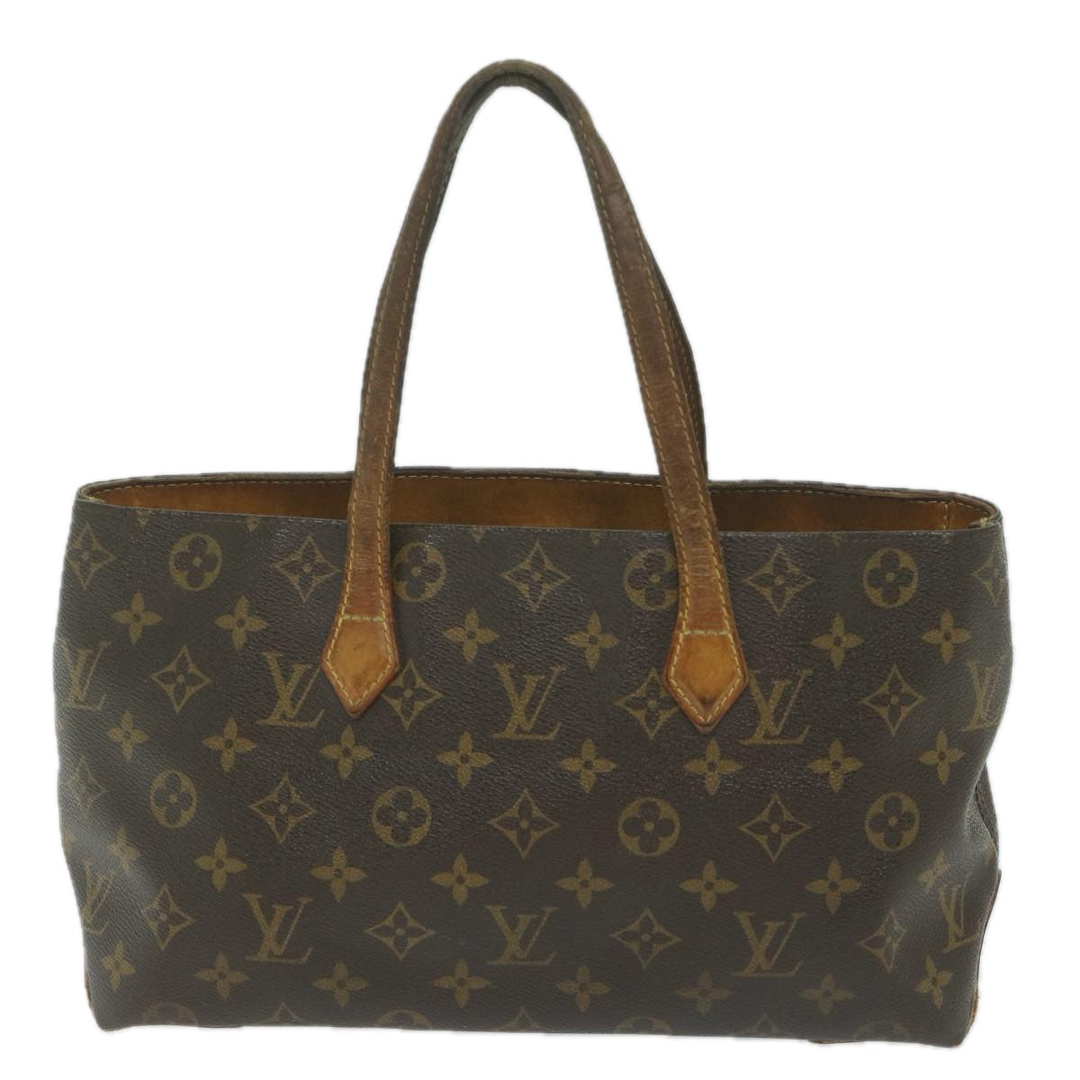 LOUIS VUITTON Monogram Wilshire PM Hand Bag M40595 LV Auth 62688