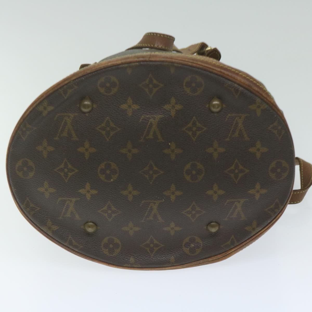 LOUIS VUITTON Monogram Bucket GM Shoulder Bag M42236 LV Auth 62702