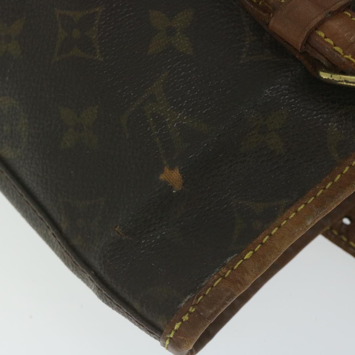 LOUIS VUITTON Monogram Bucket GM Shoulder Bag M42236 LV Auth 62702