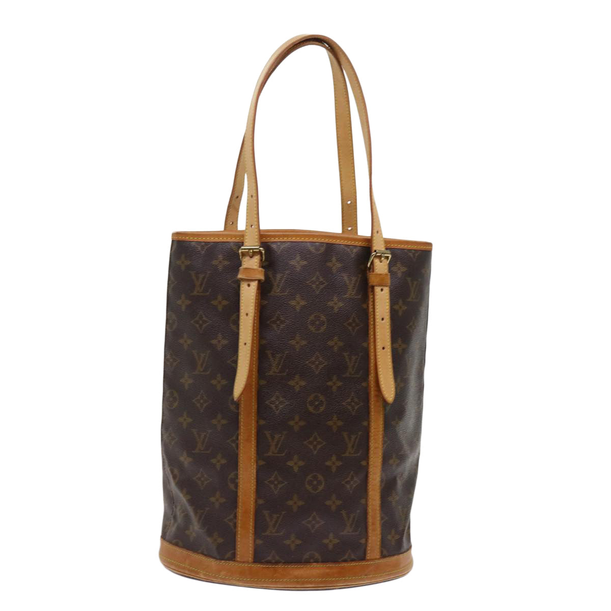 LOUIS VUITTON Monogram Bucket GM Shoulder Bag M42236 LV Auth 62709