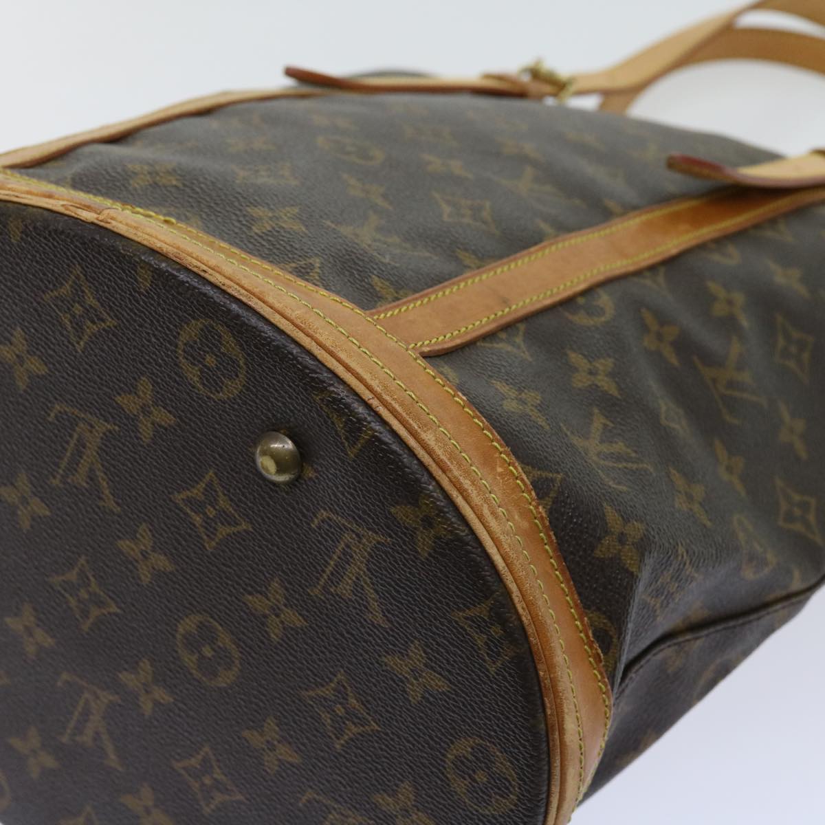 LOUIS VUITTON Monogram Bucket GM Shoulder Bag M42236 LV Auth 62709