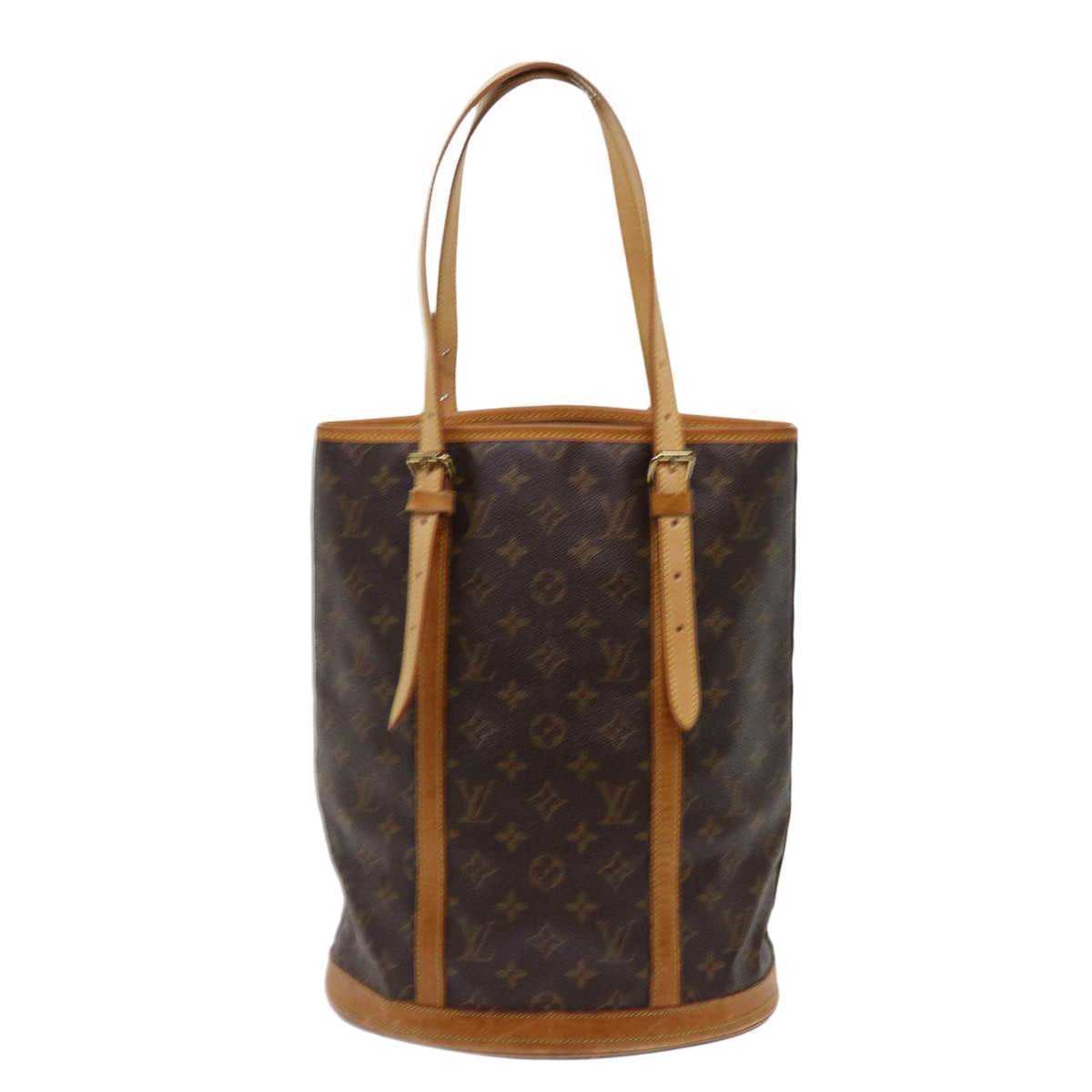 LOUIS VUITTON Monogram Bucket GM Shoulder Bag M42236 LV Auth 62709