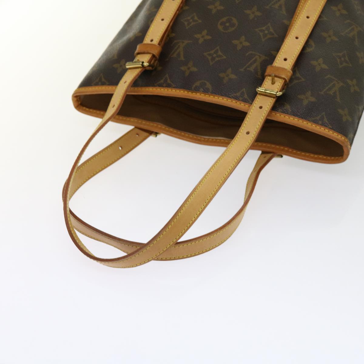 LOUIS VUITTON Monogram Bucket GM Shoulder Bag M42236 LV Auth 62709