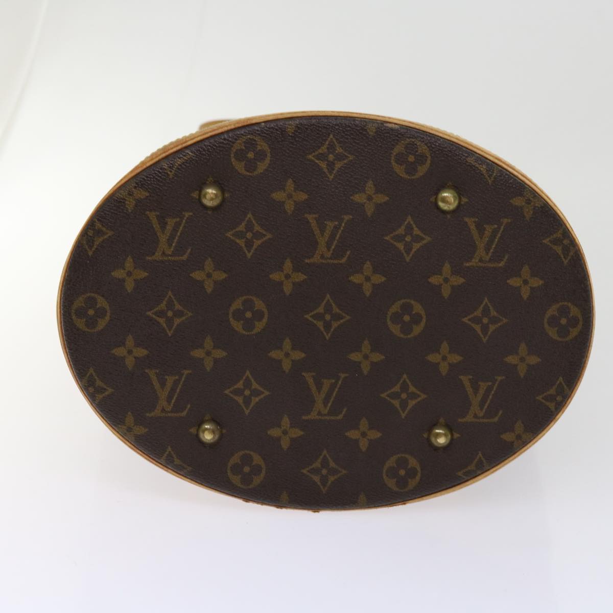 LOUIS VUITTON Monogram Bucket GM Shoulder Bag M42236 LV Auth 62709